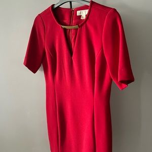 Red cocktail dress Micheal Kors